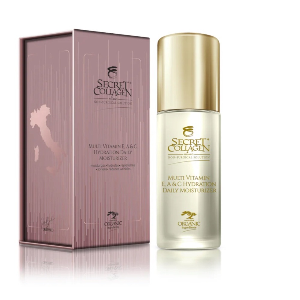 Secret Collagen Multivitamin E,A and C Hydration  Daily Moisturizer